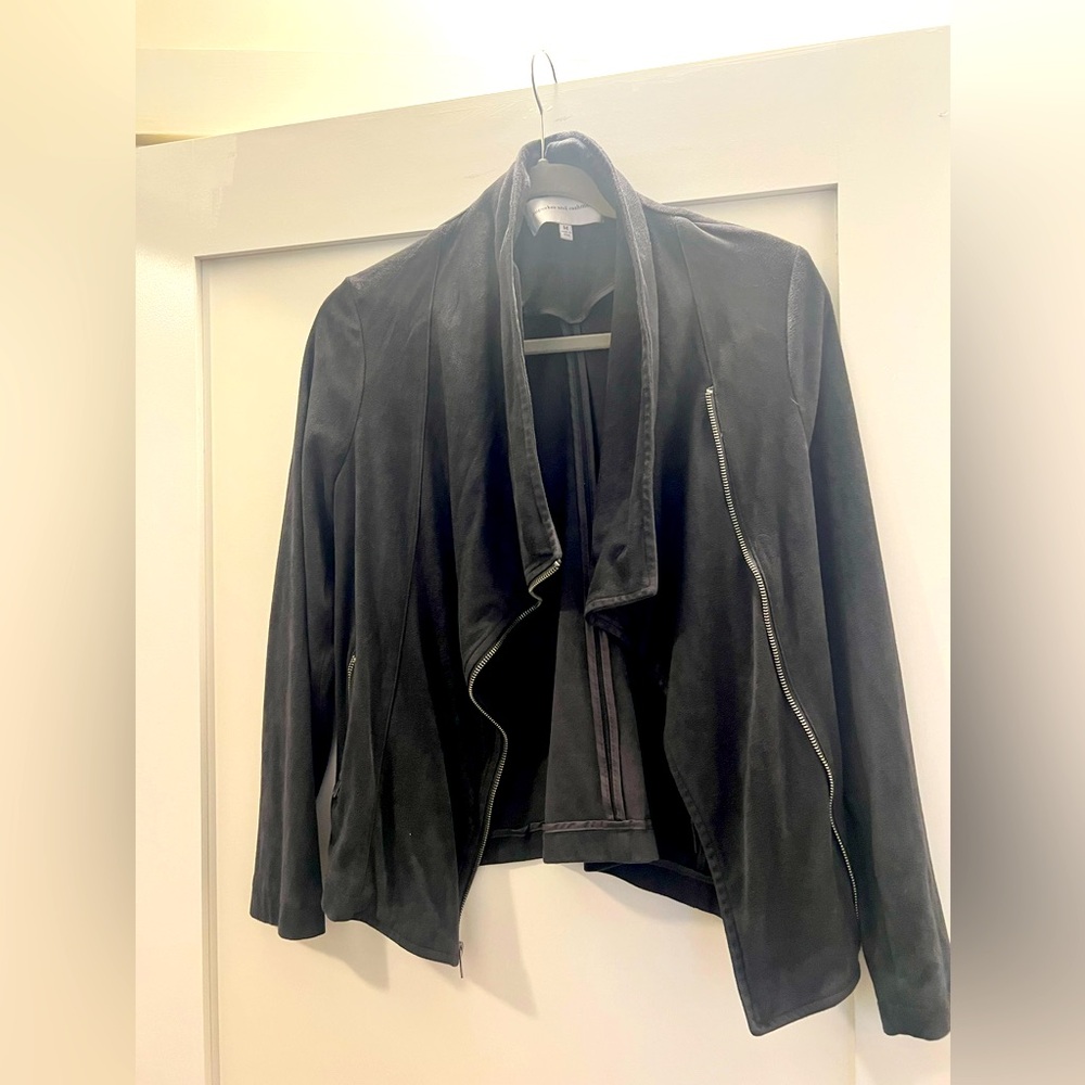 Cupcakes and Cashmere Suede Jacket